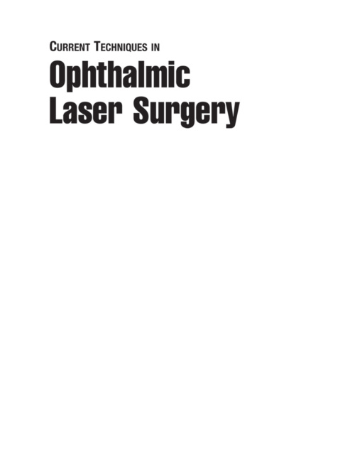 Current Techniques in Ophthalmic Laser Surgery p1 1000X1347